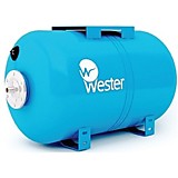 Бак мембранный для водоснабжения гориз.  80л."Wester"