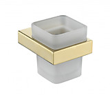 Настенный стакан одинарный Grocenberg AC0021GO (Золото глянец)