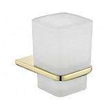 Настенный стакан одинарный Grocenberg AC0053GO (Золото глянец)