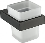 Настенный стакан одинарный Grocenberg AC0021BG (Графит)