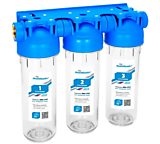 Магистральный фильтр 3-ой с прозрачным корпусом 1/2 АКВАБРАЙТ