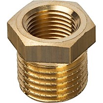 Футорки резьбовые латунные без покрытия STOUT