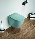 УНИТАЗ ПОДВЕСНОЙ БЕЗОБОДКОВЫЙ RIMLESS 2197MLG *Зелёный матовый