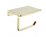 Настенный бумагодержатель плоский Grocenberg AC0027GO (Золото глянец)