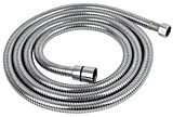 0029 Душевой шланг KAISER Luxus усиленный, 200 см, в оплётке из нержавеющей стали