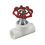 Кран вентилный  пластиковый  25 мм