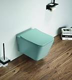 УНИТАЗ ПОДВЕСНОЙ БЕЗОБОДКОВЫЙ RIMLESS 5170MLG *Зелёный матовый