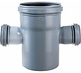 Крестовина канализационная 110/110/50/50x87 градусов одноплоскостная