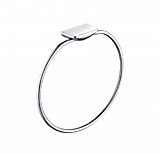 Кольцо для полотенец Grocenberg AC0063BL (Черный матовый)