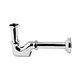 Сифон латунный для биде 32 MM 1 1/4 (хром)