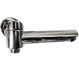 Гусак КРУГЛЫЙ встроенный поворотный A-9004CR KERN