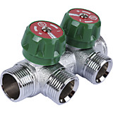 Коллектор регулирующий HILLMAN 3/4, 2 отвода 3/4 под стандарт «евроконус»