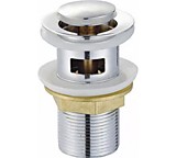 Донный клапан 32 для раковины C-2010 Kern с переливом (мал) Chrome