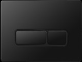 Кнопка для инсталляции RC-012 чёрный матовый