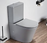 Напольный унитаз Ceramalux 2179 XMH светло-серый матовый