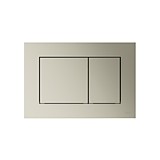 TECEnow Панель смыва унитаза для системы двойного смыва никель металлик 9240418