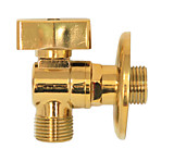 268 Кран KAISER 1/2"х1/2" угловой золото