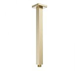 Кронштейн потолочный для душа квадрат 20 см 9709 золото КЕРН