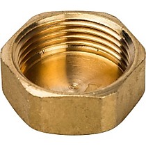 Заглушки латунные без покрытия STOUT