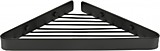 Полка корзина угловая Grocenberg AC0095BL Черный матовый