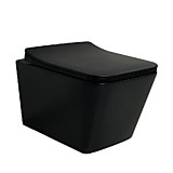 УНИТАЗ ПОДВЕСНОЙ БЕЗОБОДКОВЫЙ RIMLESS NS5170MB *Чёрный матовый