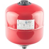 Расширительный бак STOUT  на отопление  5 л. (цвет красный)