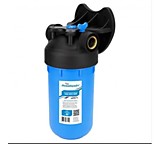 Корпус фильтра 10 л. Синий корпус PRO с кронштейном