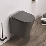 УНИТАЗ ПОДВЕСНОЙ БЕЗОБОДКОВЫЙ RIMLESS B2330-2MDH *Серый