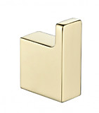 Крючок одинарный Grocenberg AC0017GO (Золото глянец)