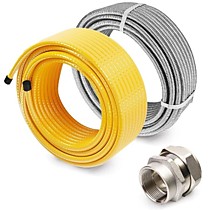 ТРУБЫ ИЗ ГОФРИРОВАННОЙ НЕРЖАВЕЙКИ И ФИТИНГИ