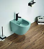 Биде подвесное Ceramalux B2342BDMLG  *Зелёный матовый