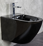 Биде подвесное Ceramalux 2197-18 *Чёрный  глянцевый