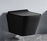 Унитаз подвесной CeramaLux 5171 MB *чёрный матовый