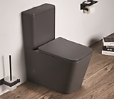 Напольный унитаз Ceramalux 2170 AXMDH темно-серый матовый