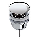 Донный клапан(хром\латунь) уневирсальный