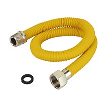 Газовая сильфонная подводка из нержавеющей стали с ПВХ ТИМ