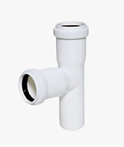 Тройник канализационный СИНИКОН COMFORT PLUS, белая