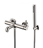 Смеситель для ванны Grocenberg GB8099NK Никель