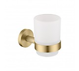 Настенный стеклянный стакан (матовое золото ) 9525 matt gold Kern