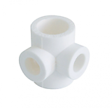 Крестовина полипропиленовая  переходная 40-25 мм