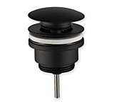 Донный клапан для раковины универс Kern A-9091 Black