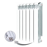 Rifar Alum 500 Ventil VR -  6 секций