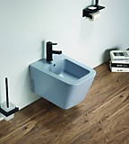 Биде подвесное Ceramalux 5370 MHL голубой матовый