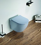 УНИТАЗ ПОДВЕСНОЙ БЕЗОБОДКОВЫЙ RIMLESS 2197MHL *Голубой матовый