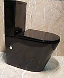 Напольный унитаз Ceramalux 2178 -18 Черно-Глянцевый