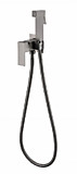 Смеситель встраиваемый с гигиеническим душем Grocenberg GB002BG Графит