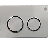 Кнопка смыва Kern для инсталляции (кругл.) хром